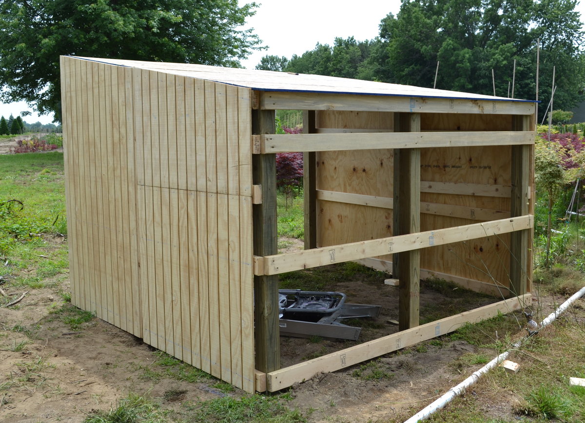 Building Shelter For Miniature Donkeys Or Goats 