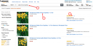 Plant Listing on Amazon