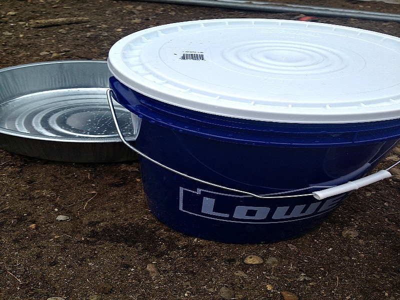 chicken waterer with lid