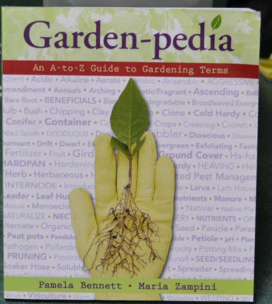 Garden-pedia book cover.
