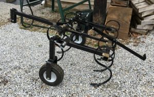 Side view of the Field Tuff ATV Cultivator.