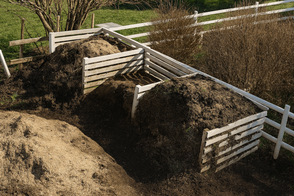new three bin compost bin
